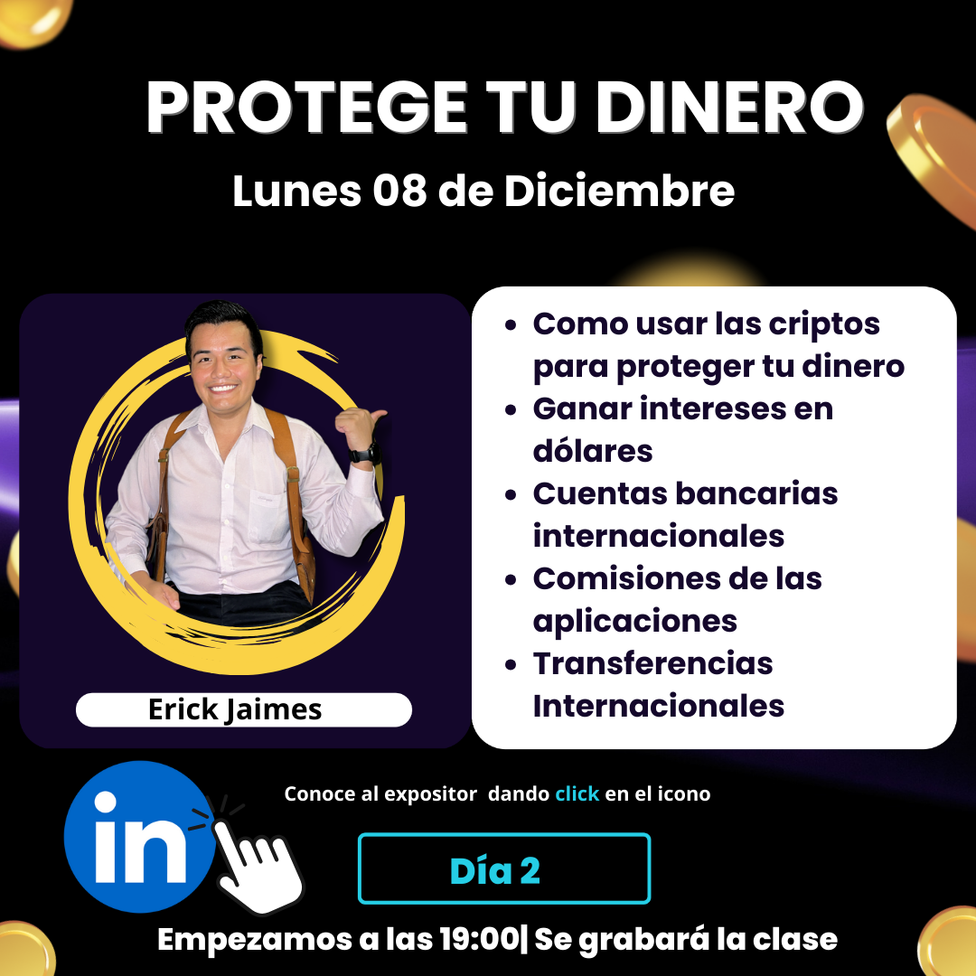 DIA 2: Protege tu dinero