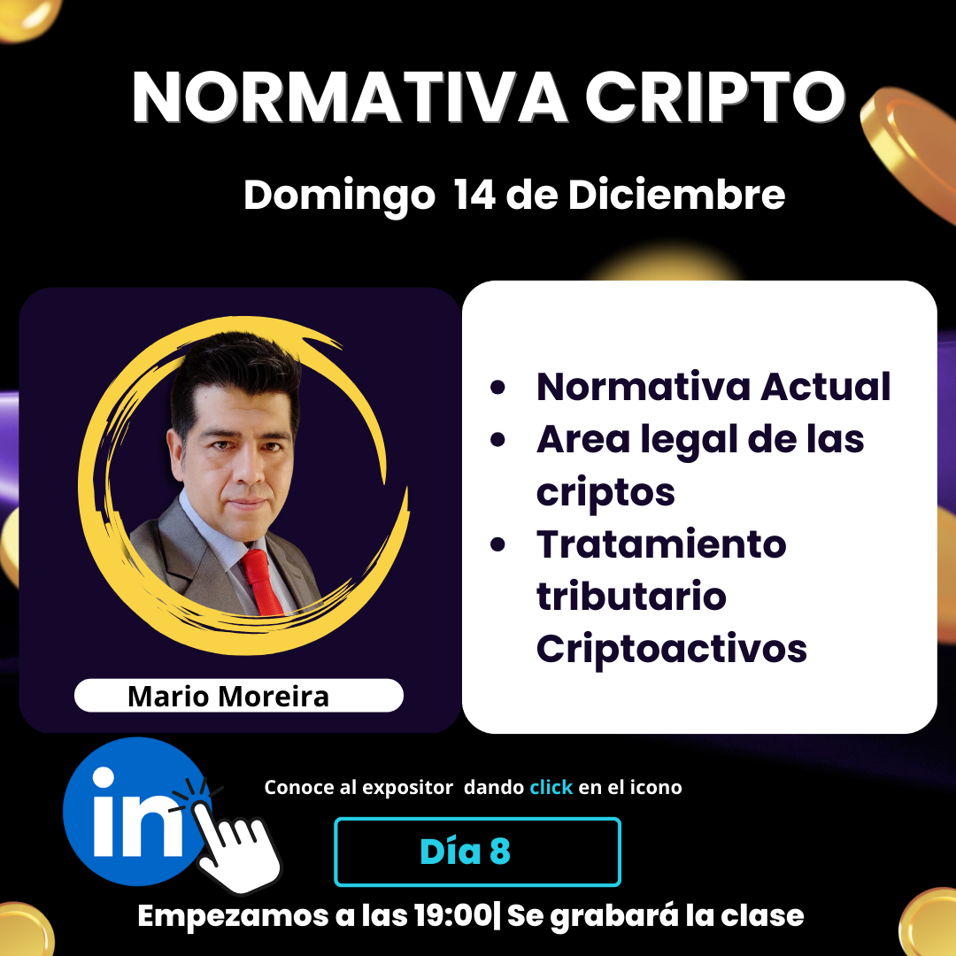 Dia 8: Normativa Cripto